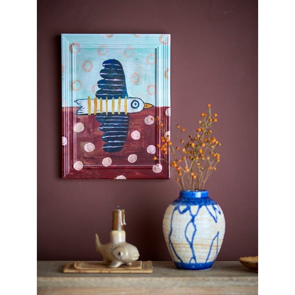 Glezna 22,5x30 cm Brett birdy – Bloomingville-image-1