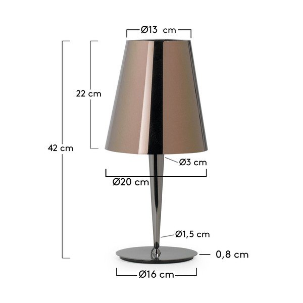 Grozāma galda lampa La Forma Iasa-image-3