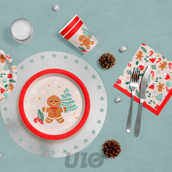 Salvetes (20 gab.) 33x33 cm Cookie – Homéa-image-1