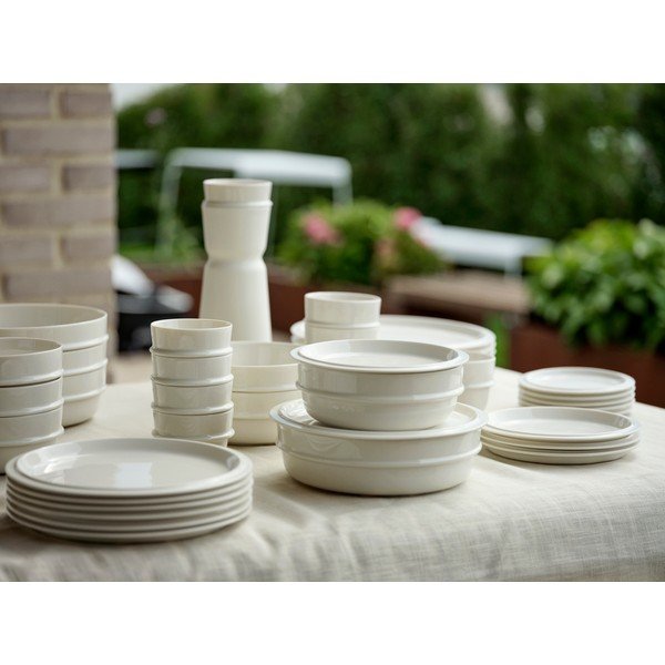 Krēmkrāsas porcelāna zupas bļodiņa 900 ml Eau – Zone-image-4