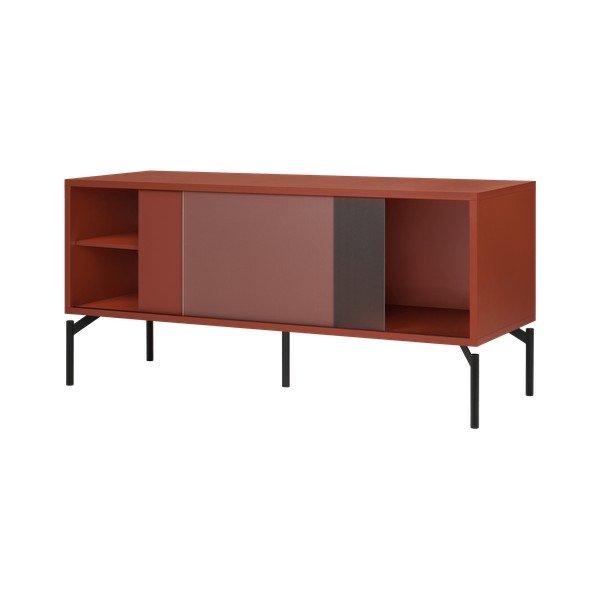 Terakotas oranžs TV galdiņš 116x55x42 cm Met Mini – noo.ma
