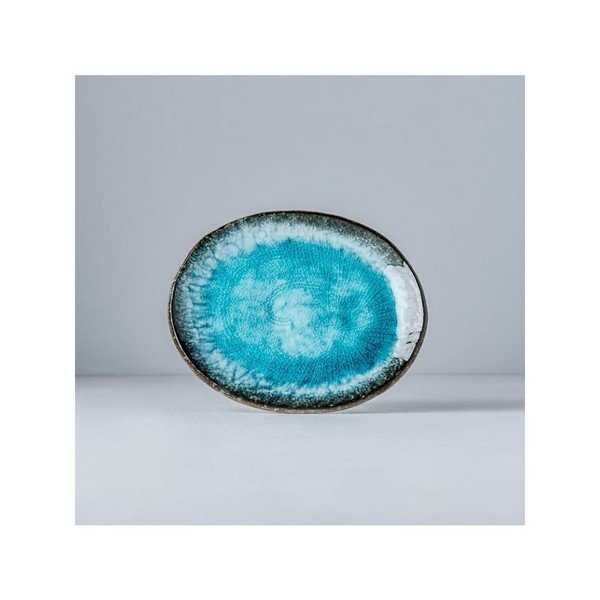 Zils keramikas šķīvis MIJ Sky, ø 18 cm-image-1