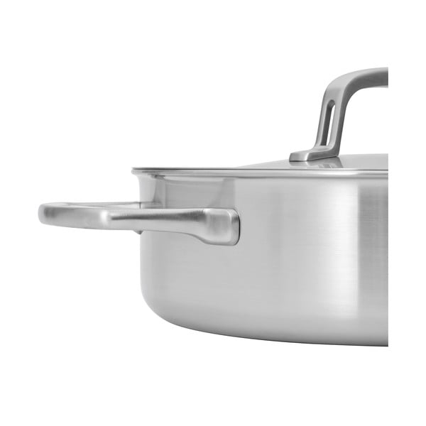 Nerūsējošā tērauda panna ar vāku ø 28 cm tegame Lucca 3.0 – FABINI-image-4