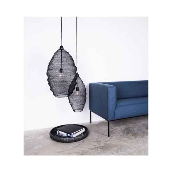 Ar rokām veidots piekaramais apgaismojums Canett Oscar, ⌀ 29 cm-image-4