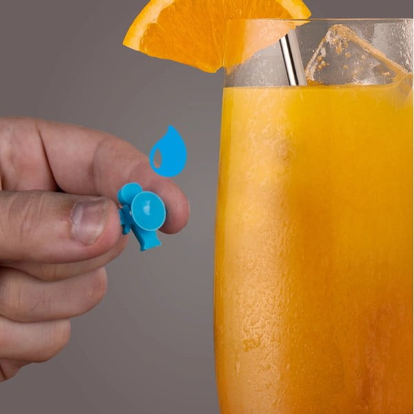 Silikona glāžu marķieri Paty people – VacuVin-image-2