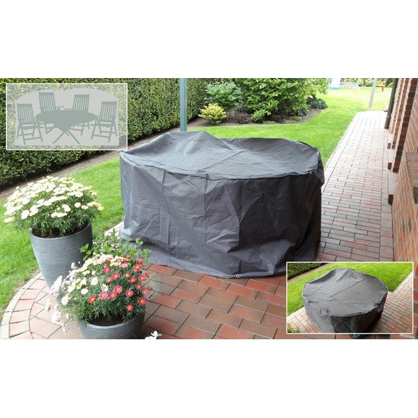 Dārza mēbeļu aizsargpārvalks ø 200 cm – Garden Pleasure-image-2