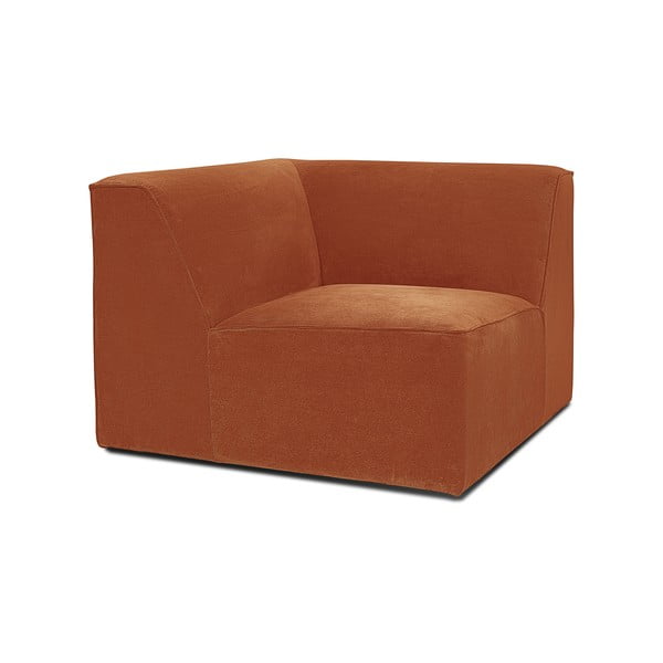 Oranžs velveta modulārais dīvāns Sting – Scandic-image-2