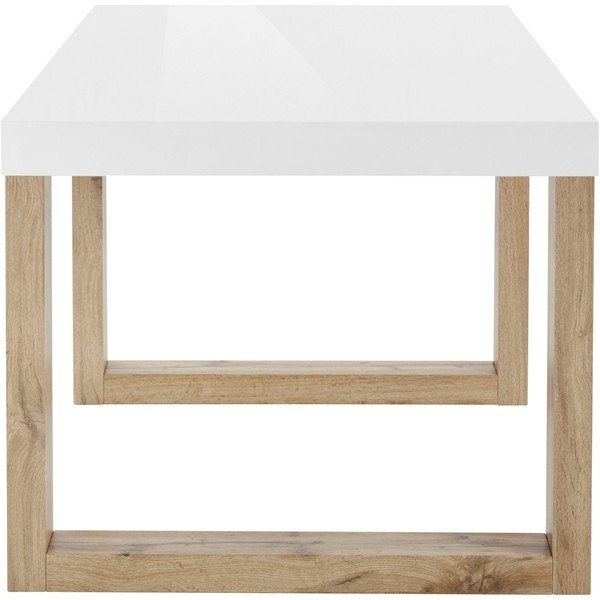 Balts ēdamgalds 90x160 cm Solid – Støraa-image-4