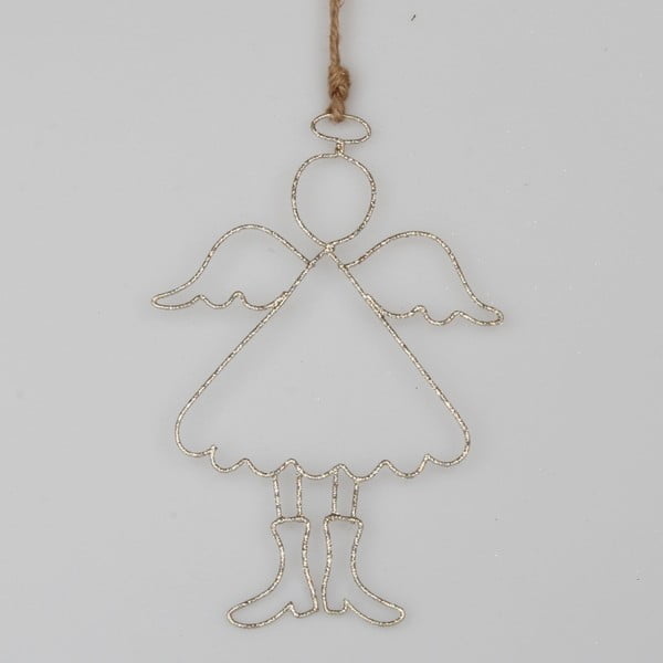 Stiepļu piekaramais dekors eņģeļa formā Dakls Piet