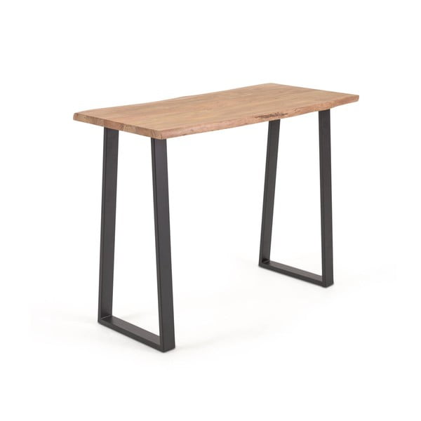 Bāra galds ar akācijas koka galda virsmu 60x140 cm Alaia – Kave Home