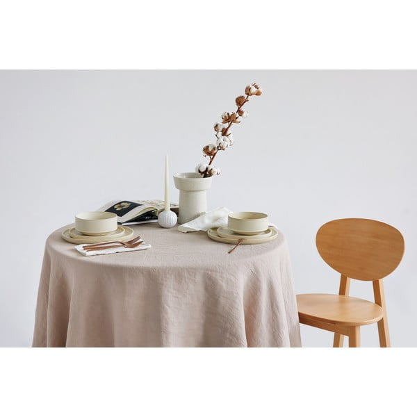 Bēšu keramikas trauku komplekts (12 gab.) Bonami Selection Malia-image-4