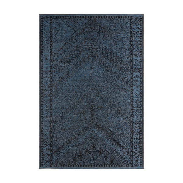 Tumši zils āra paklājs NORTHRUGS Mardin, 200 x 290 cm