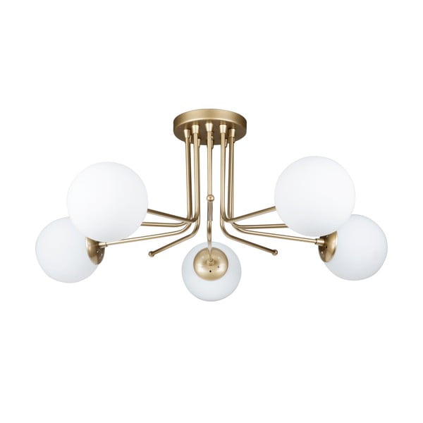 Griestu lampa zelta krāsā Squid Lighting Star, augstums 34 cm-image-2