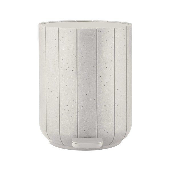 Krēmkrāsas polirezīna atkritumu tvertne ar pedāli 3 l Kua – Blomus