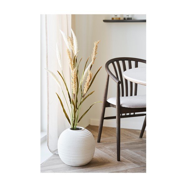 Tumši brūns ozola masīvkoka pusdienu krēsls ar roku balstiem Agustin – House Nordic-image-4