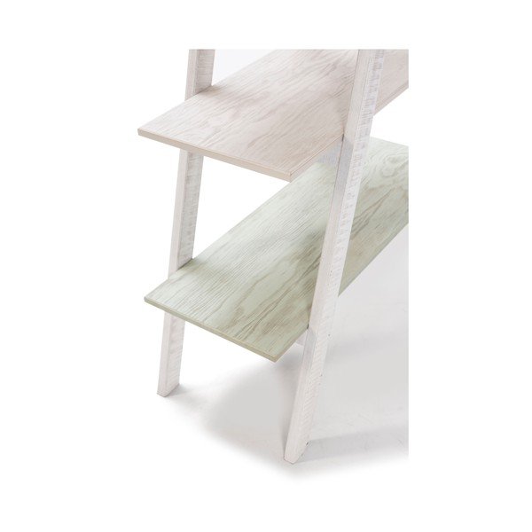 Balts bērnu grāmatplaukts ar priedes koka konstrukciju Marckeric Perlé-image-4