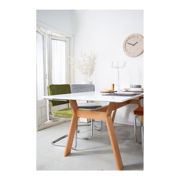 Melni polsterēti pusdienu krēsli ar roku balstiem (2 gab.) – Zuiver-image-1