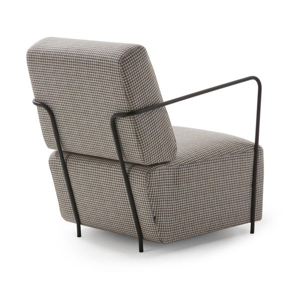 Pelēks atpūtas krēsls Gamer – Kave Home-image-3