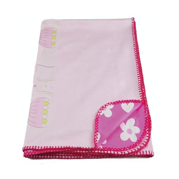 Rozā bērnu sega 85x125 cm – OYO kids-image-4