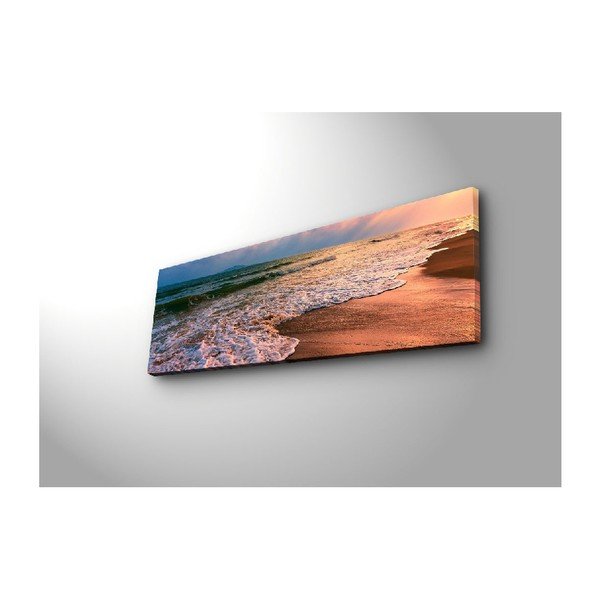 Izgaismota glezna Wallity Beach, 90 x 30 cm-image-2