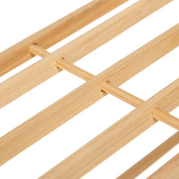 Dabīga toņa egles masīvkoka apavu plaukts Natural Way – Casa Selección-image-2