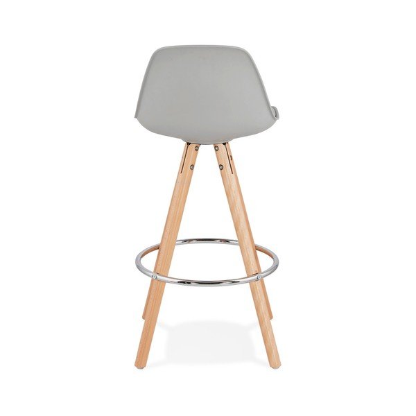 Pelēks bāra krēsls Kokoon Anau, sēdekļa augstums 64 cm-image-3