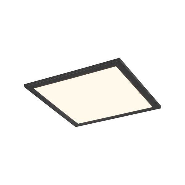 Melna LED griestu lampa 29.5x29.5 cm Beta – Trio