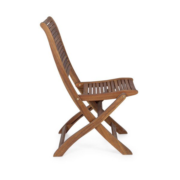 Dabīga toņa masīvkoka dārza krēsls Noemi – Bizzotto-image-3