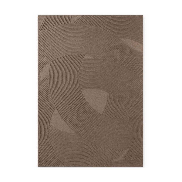 Brūns vilnas paklājs 160x230 cm Kensington Victoria – Ted Baker