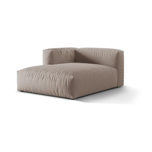 Bēša modulārā dīvāna daļa (ar kreiso stūri) Martina – Micadoni Home-image-1