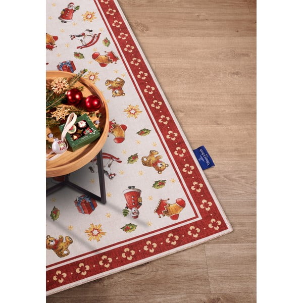 Sarkans paklājs ar Ziemassvētku motīvu 160x230 cm Red Christmas – Villeroy&Boch-image-2