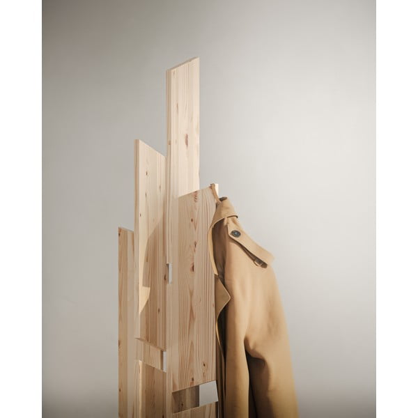 Dabīga toņa priedes masīvkoka pakaramais 60x186 cm Keeper – Karup Design-image-3