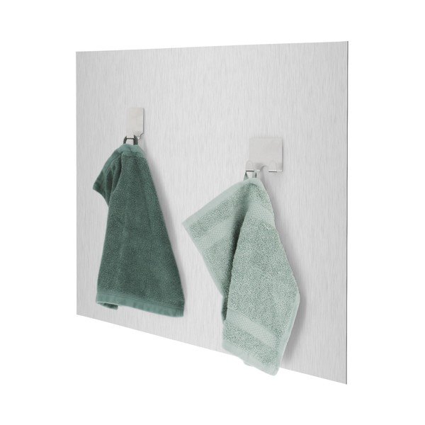 Nerūsējošā tērauda plīts sienas aizsargplāksne 50x60 cm Splash – Compactor-image-3