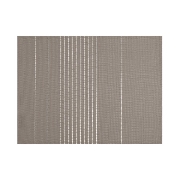 Brūni pelēks Tiseco Home Studio Stripe paliktnis, 45 x 33 cm