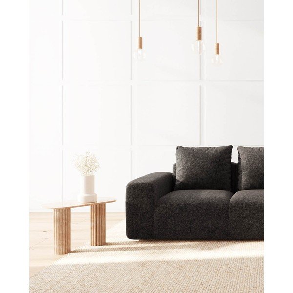 Antracīta pelēks dīvāns 287 cm Feiro – MESONICA-image-1