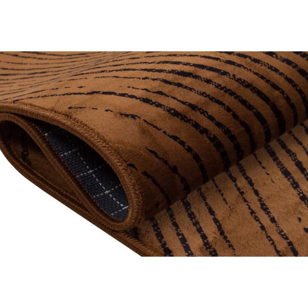 Brūns mazgājams paklājs 180x120 cm – Vitaus-image-3