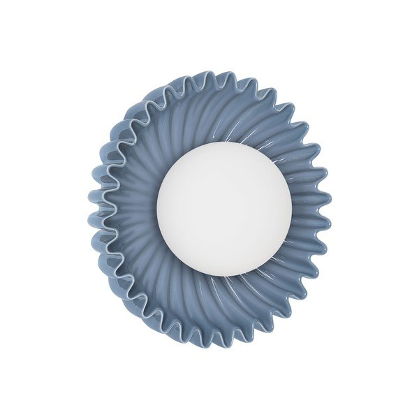 Zila keramikas sienas lampa Petel – Nova Luce-image-3