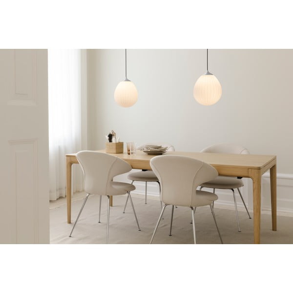 Balts/sudraba krāsas abažūrs ø 27 cm Around the World Medium – UMAGE-image-2