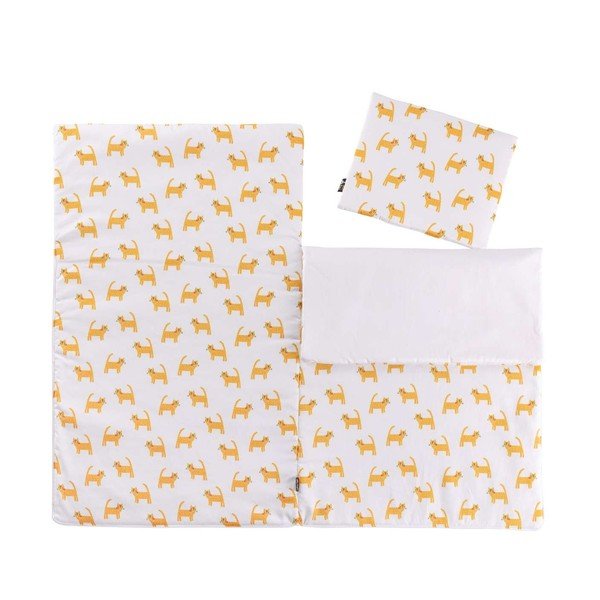 Bērnu guļammaiss Yellow Cats – Yellow Tipi-image-2