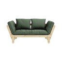 Izvelkamais dīvāns Karup Design Beat Natural Clear/Olive Green