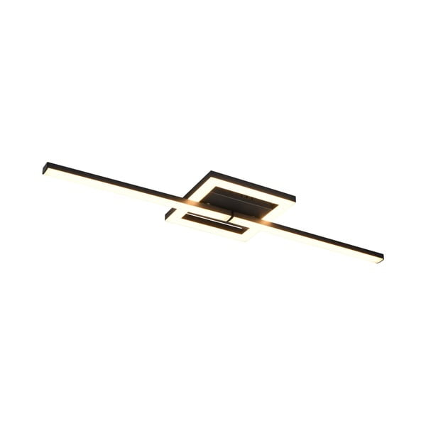 Melna LED griestu lampa 16x54 cm Viale – Trio