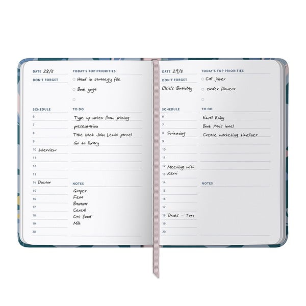 Dienasgrāmata bez datumiem 384 lpp. Pine Marble – Busy B-image-4