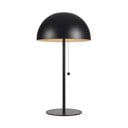 Melna galda lampa Markslöjd Dome, augstums 54,5 cm