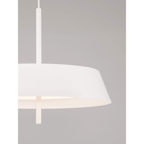 Balta alumīnija LED piekaramā lampa ar regulējamu spilgtumu ø 45 cm Velio – Nova Luce-image-3