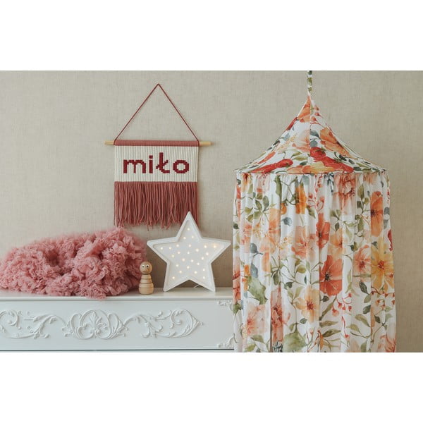Kokvilnas baldahīns Flower Power – Moi Mili-image-4