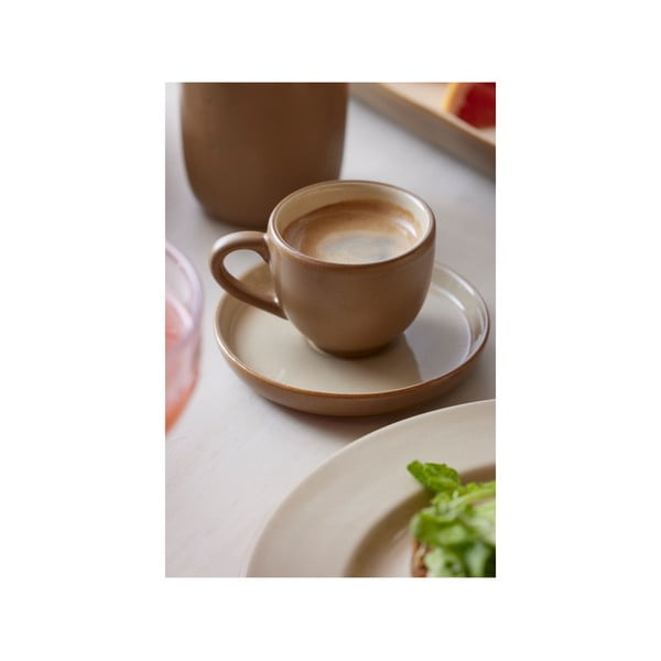 Brūna keramikas krūze 70 ml – Bitz-image-2
