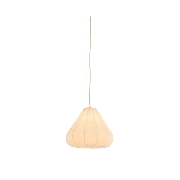 Krēmkrāsas piekaramā lampa ar papīra abažūru ø 10 cm Sarella – Light & Living-image-2