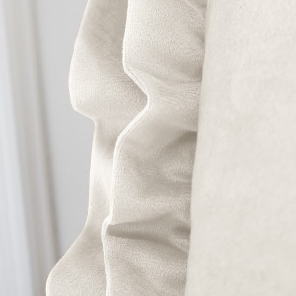 Samta dekoratīvais spilvens 43x43 cm Velvet Double Frill – Catherine Lansfield-image-3