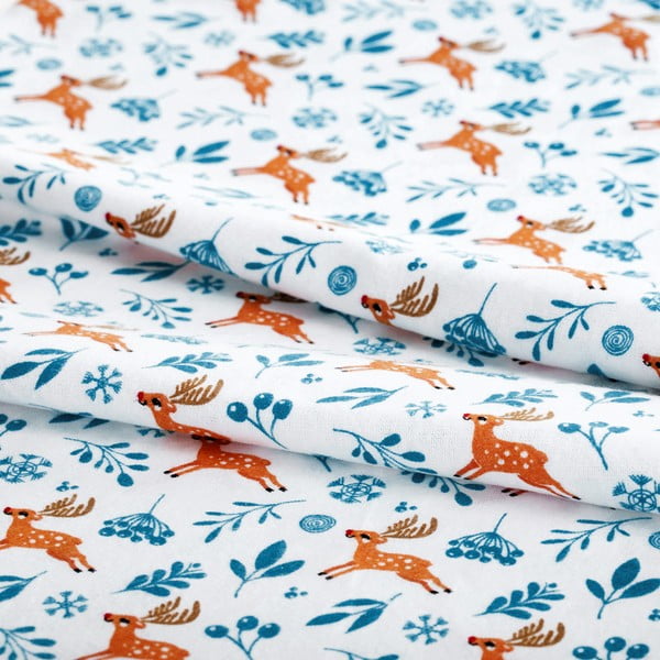 Divguļamā flaneļa gultasveļa AmeliaHome Snuggy Northpole, 200 x 200 cm-image-1