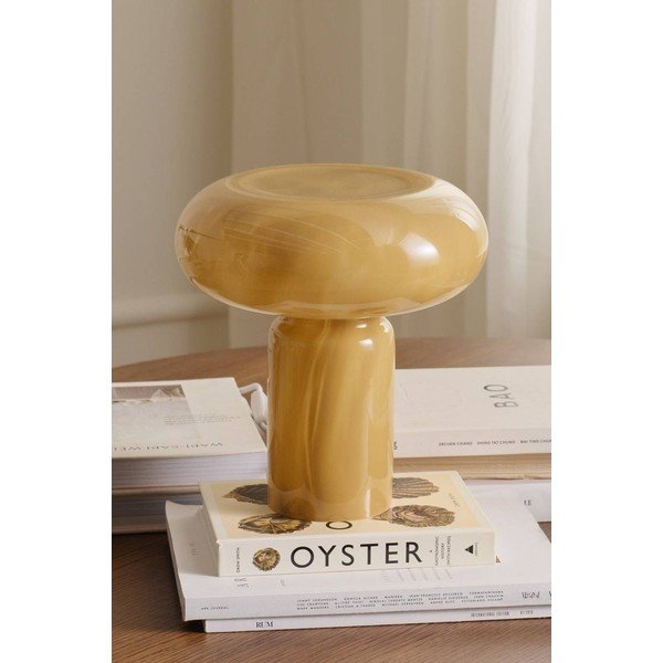 Haki stikla galda lampa (augstums 28 cm) Aurora – Ellos Home-image-3